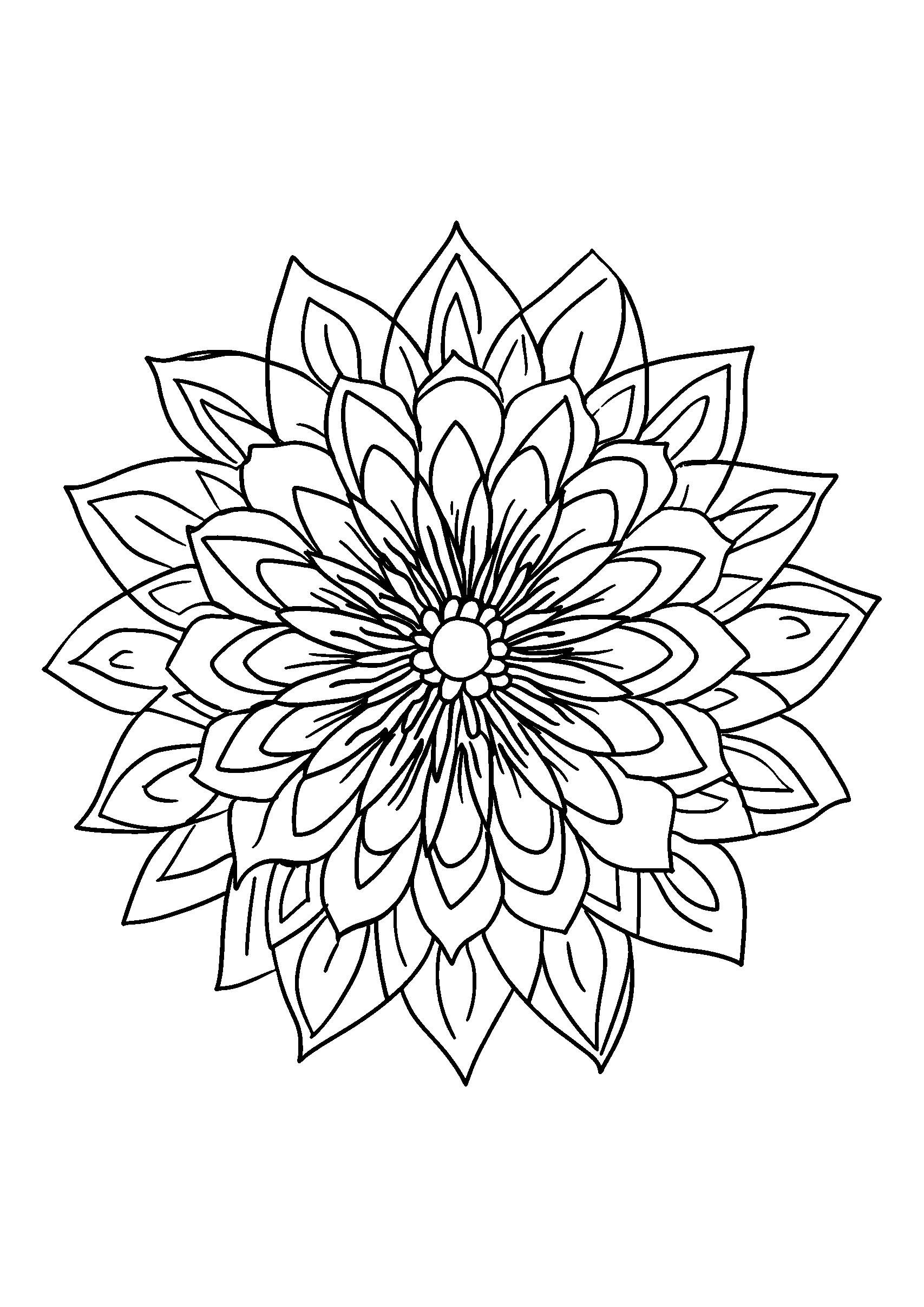 Kaleidoscopic Mandala Bursting with Color and Energy coloring page