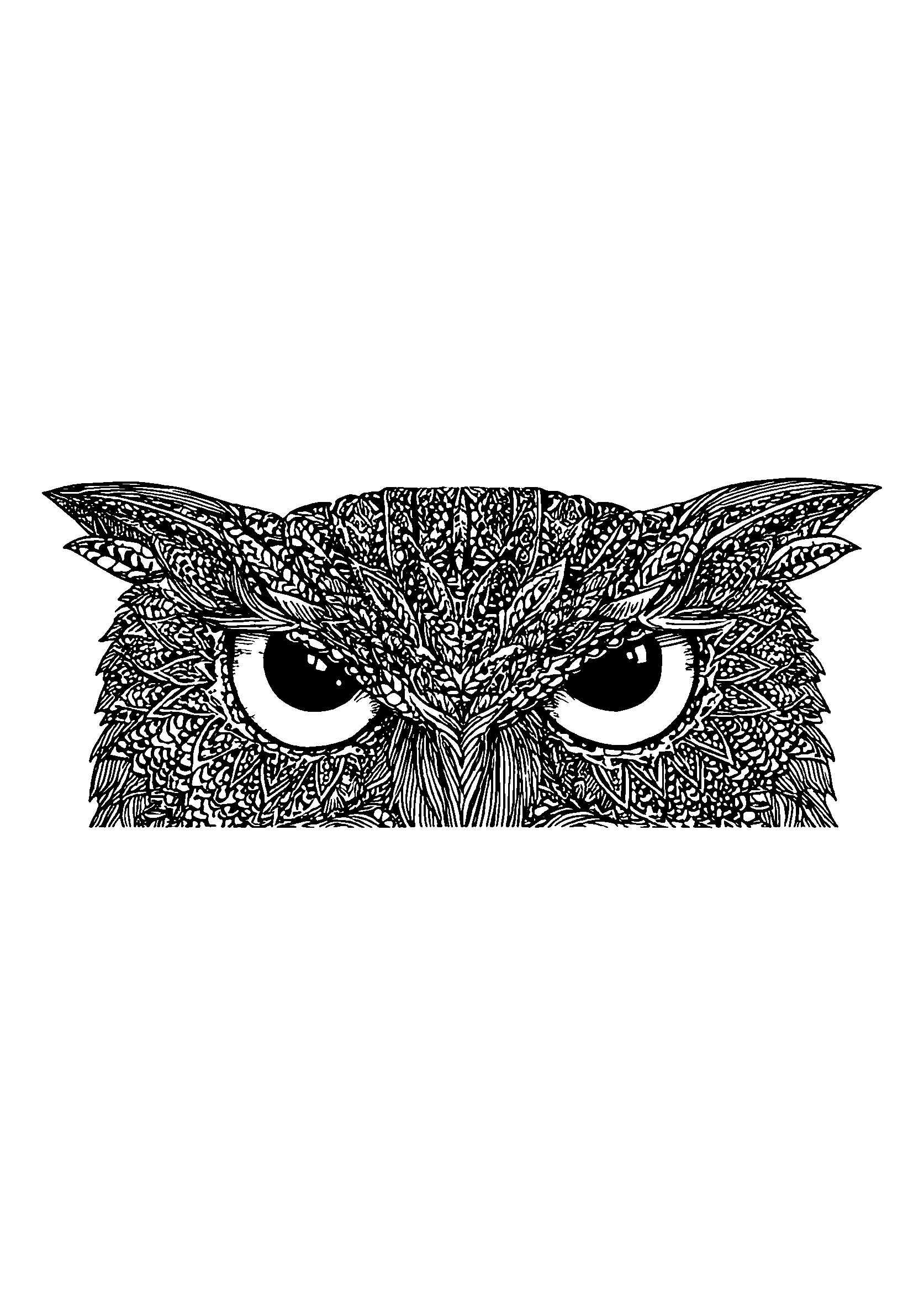 Pair of Glowing Eyes Peering from a Shadowy Corner coloring page